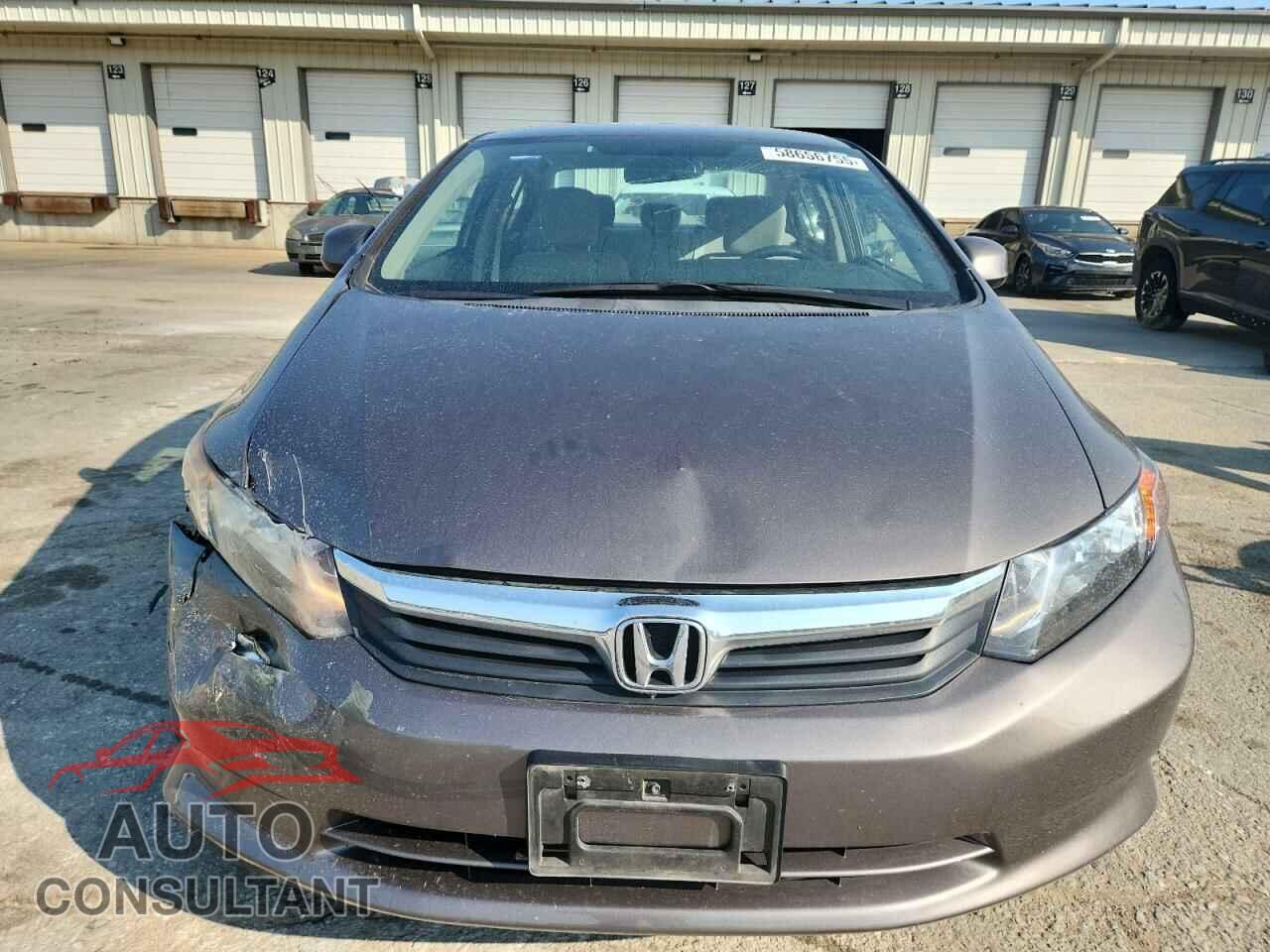 HONDA CIVIC 2012 - 19XFB2F54CE017625