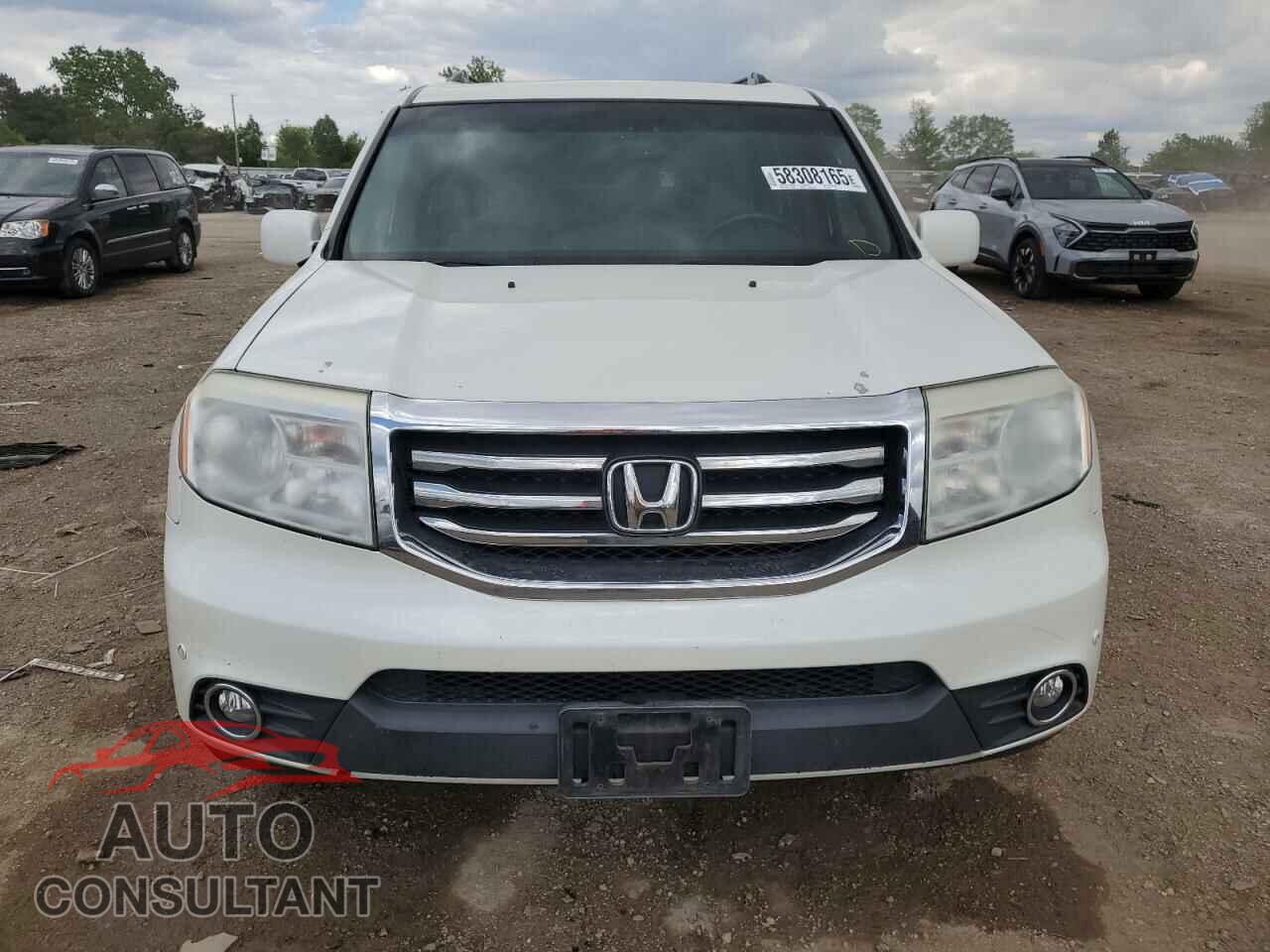 HONDA PILOT 2013 - 5FNYF4H91DB062722