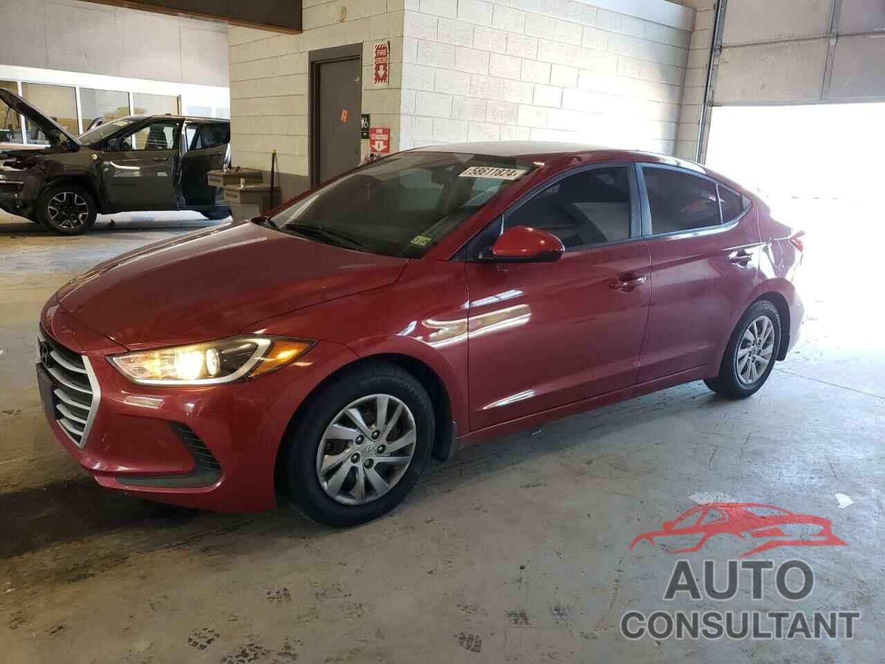 HYUNDAI ELANTRA 2017 - KMHD74LF3HU382741