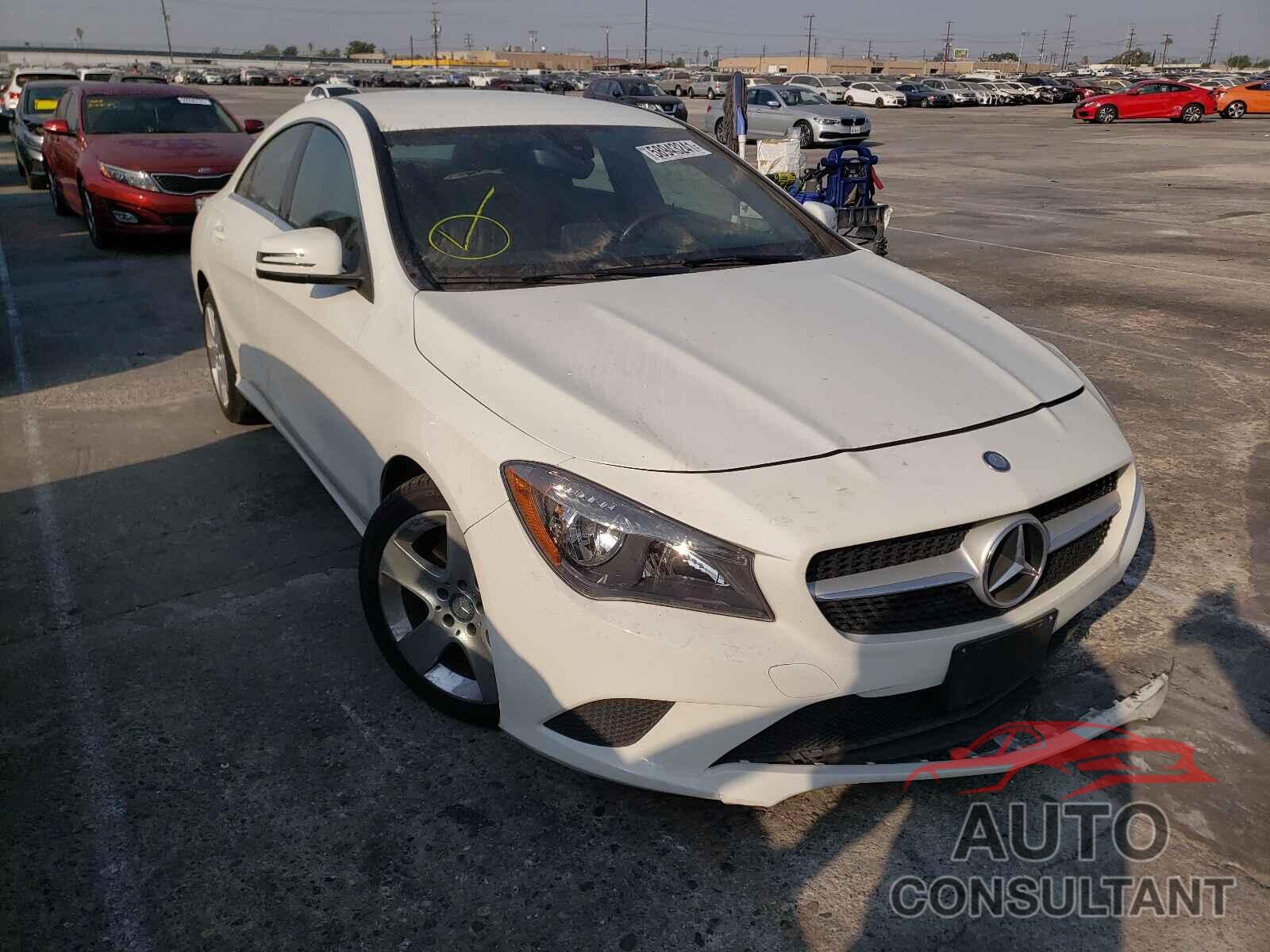 MERCEDES-BENZ CLA-CLASS 2016 - WDDSJ4EB2GN378606