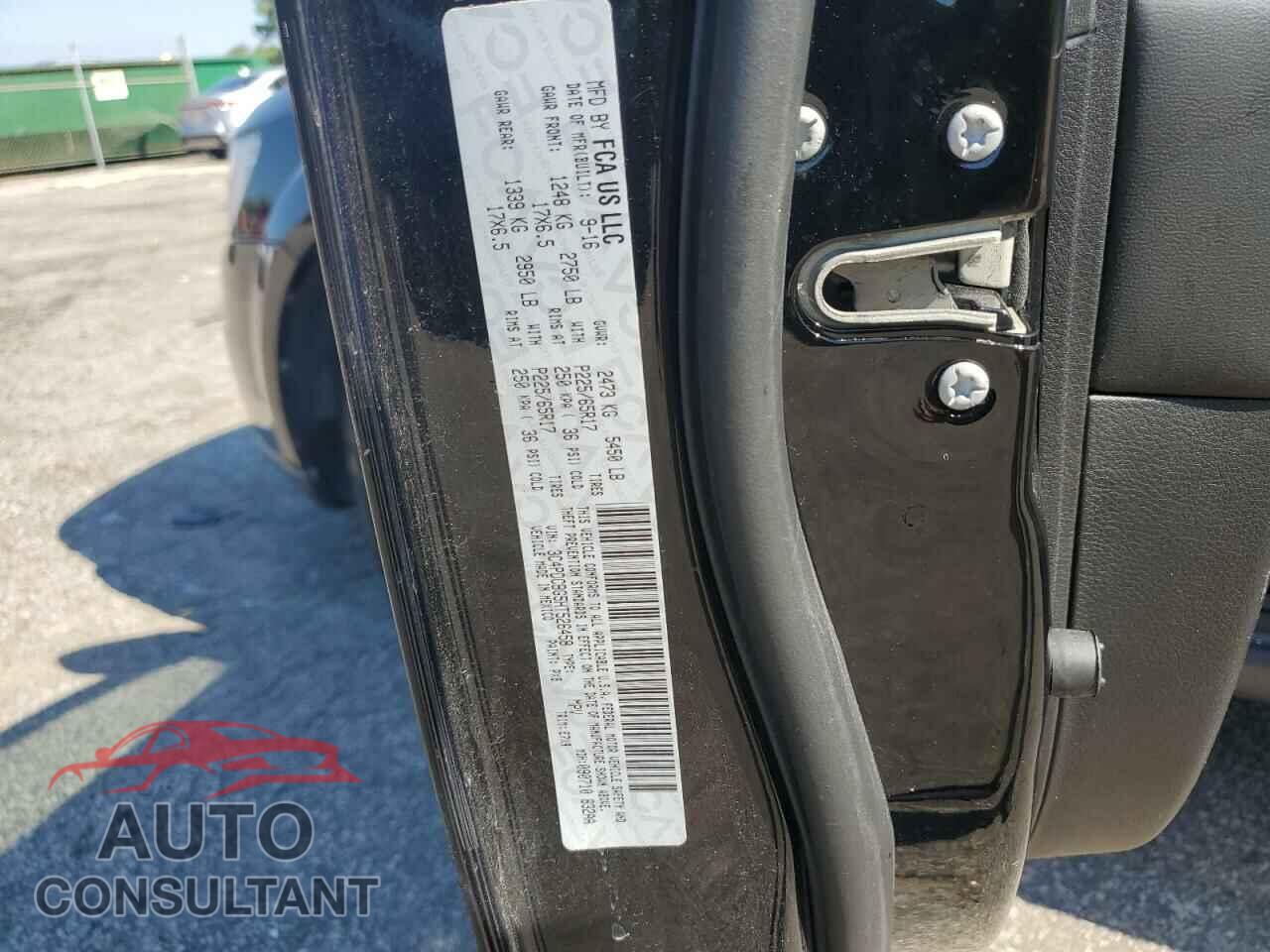 DODGE JOURNEY 2017 - 3C4PDCBG5HT526458