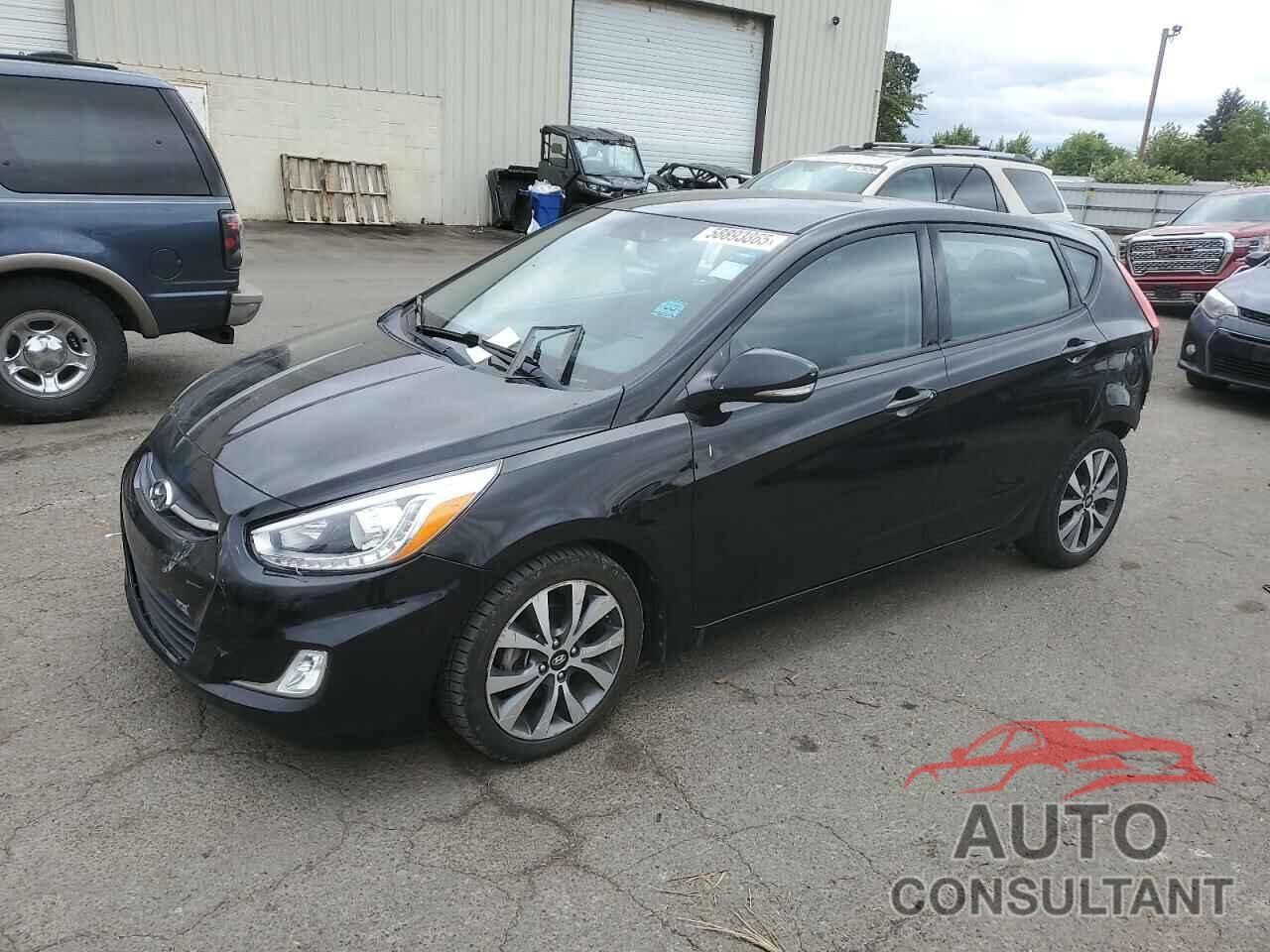 HYUNDAI ACCENT 2016 - KMHCU5AE1GU239306