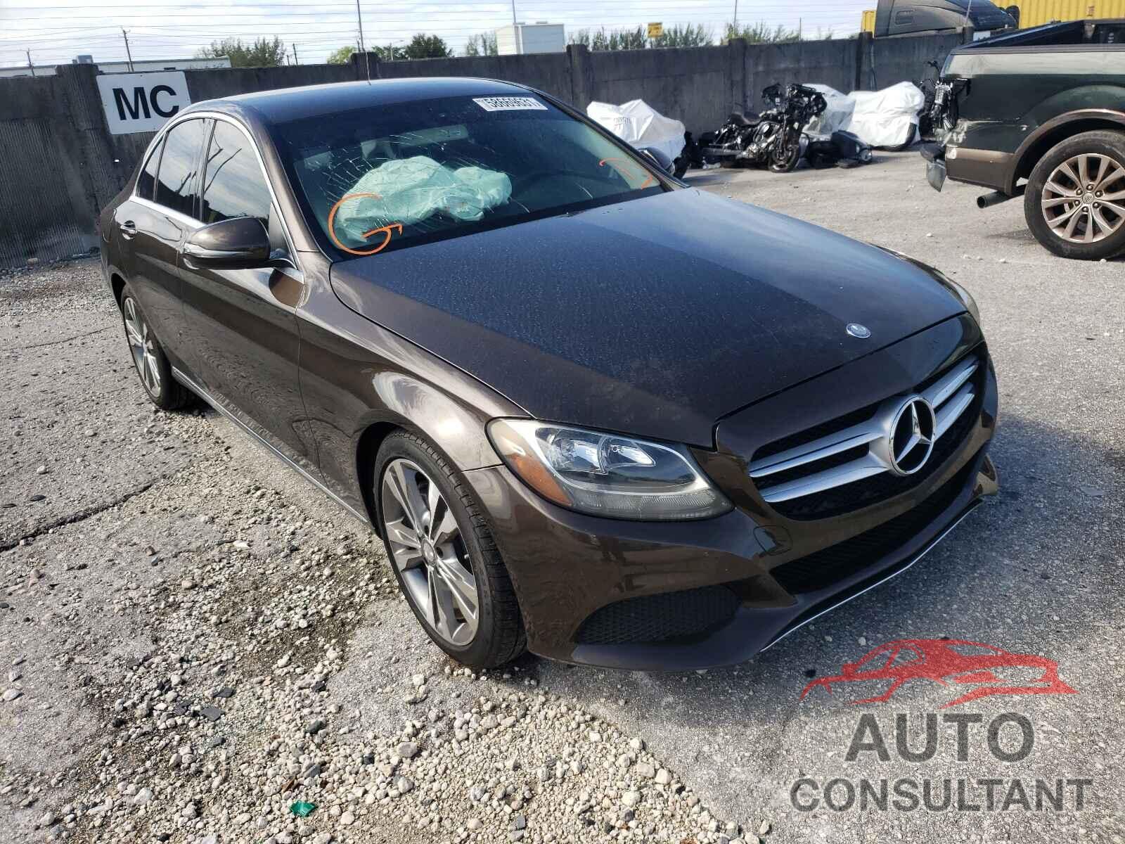 MERCEDES-BENZ C-CLASS 2016 - 55SWF4JB4GU167357
