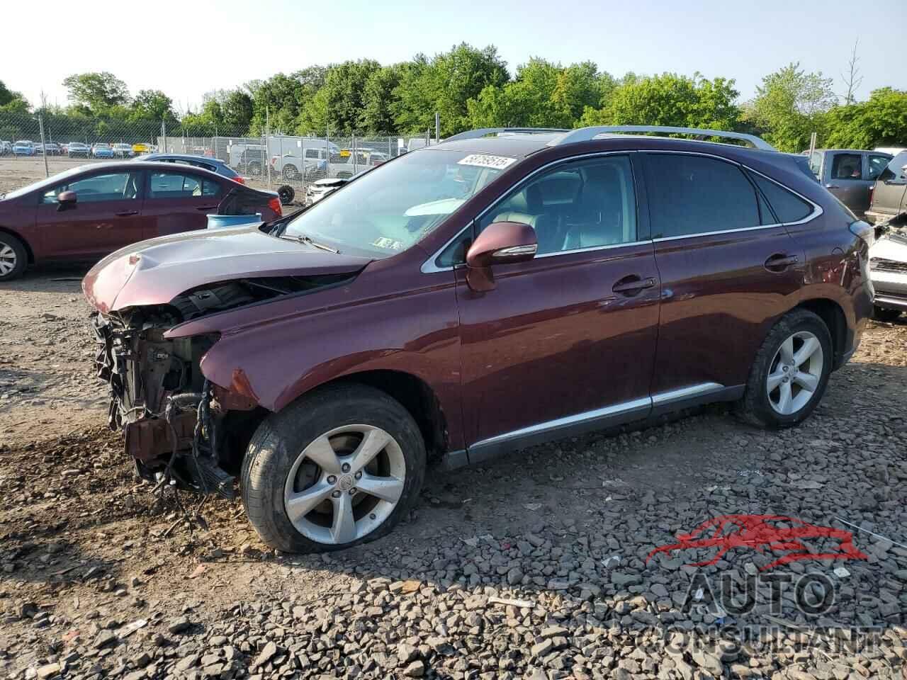 LEXUS RX350 2013 - 2T2BK1BAXDC191335
