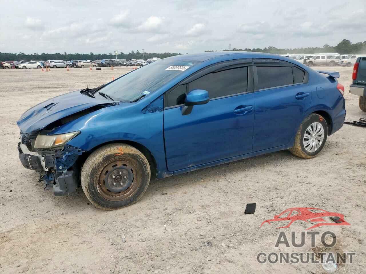HONDA CIVIC 2013 - 2HGFB2F5XDH510250
