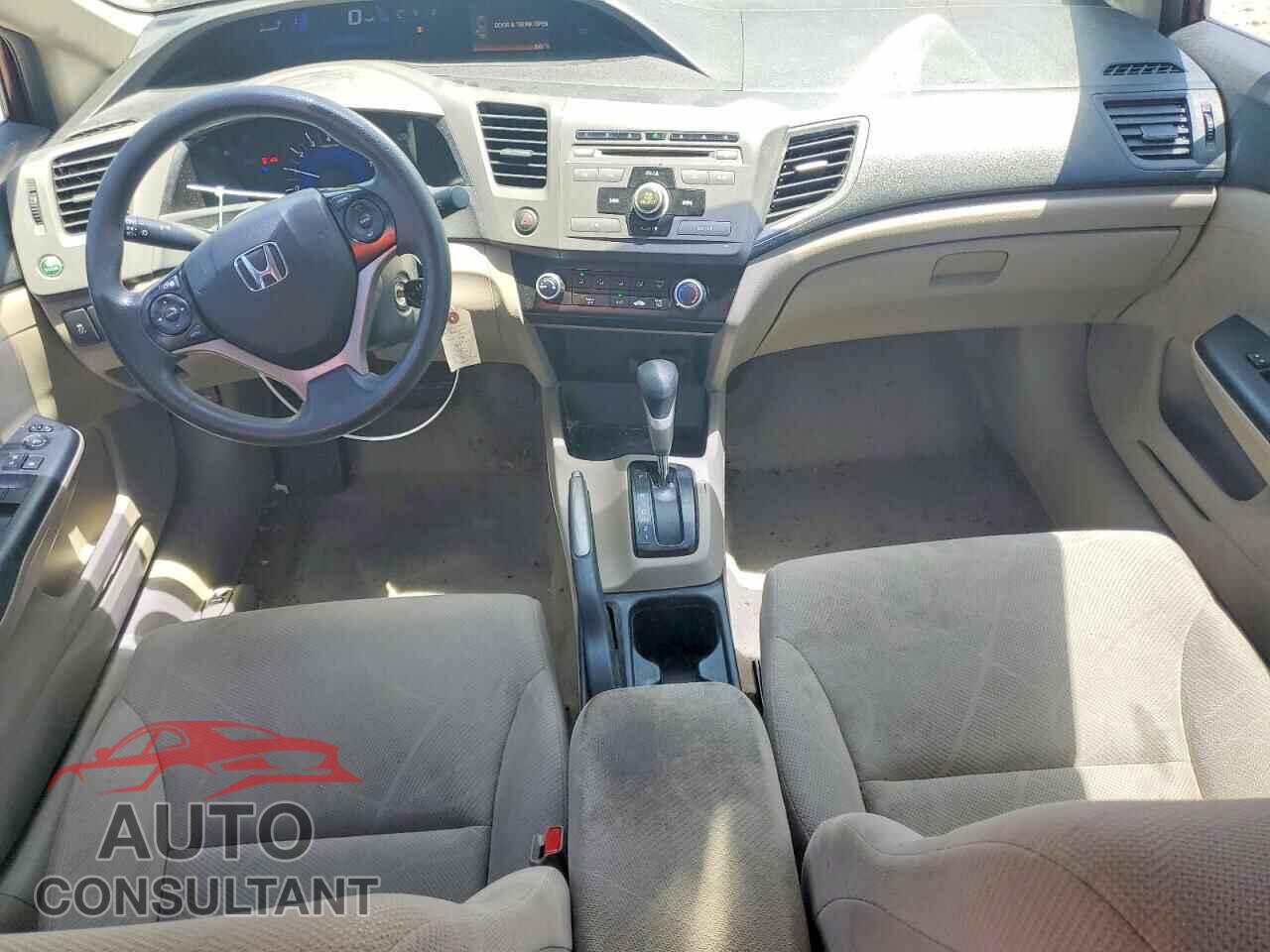 HONDA CIVIC 2012 - 19XFB2F59CE003722