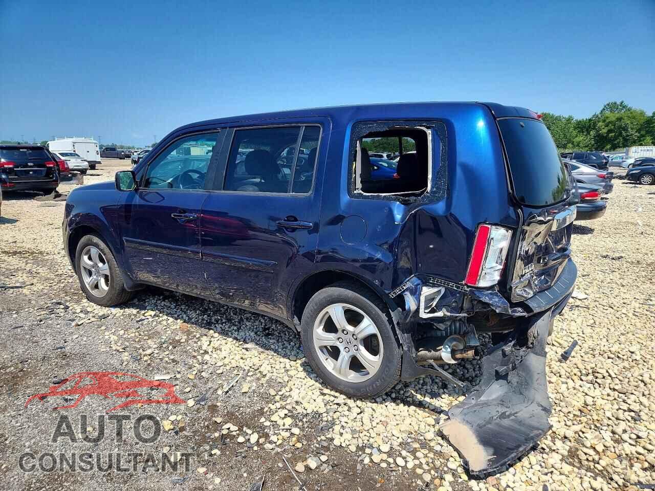 HONDA PILOT EXL 2015 - 5FNYF4H59FB047708