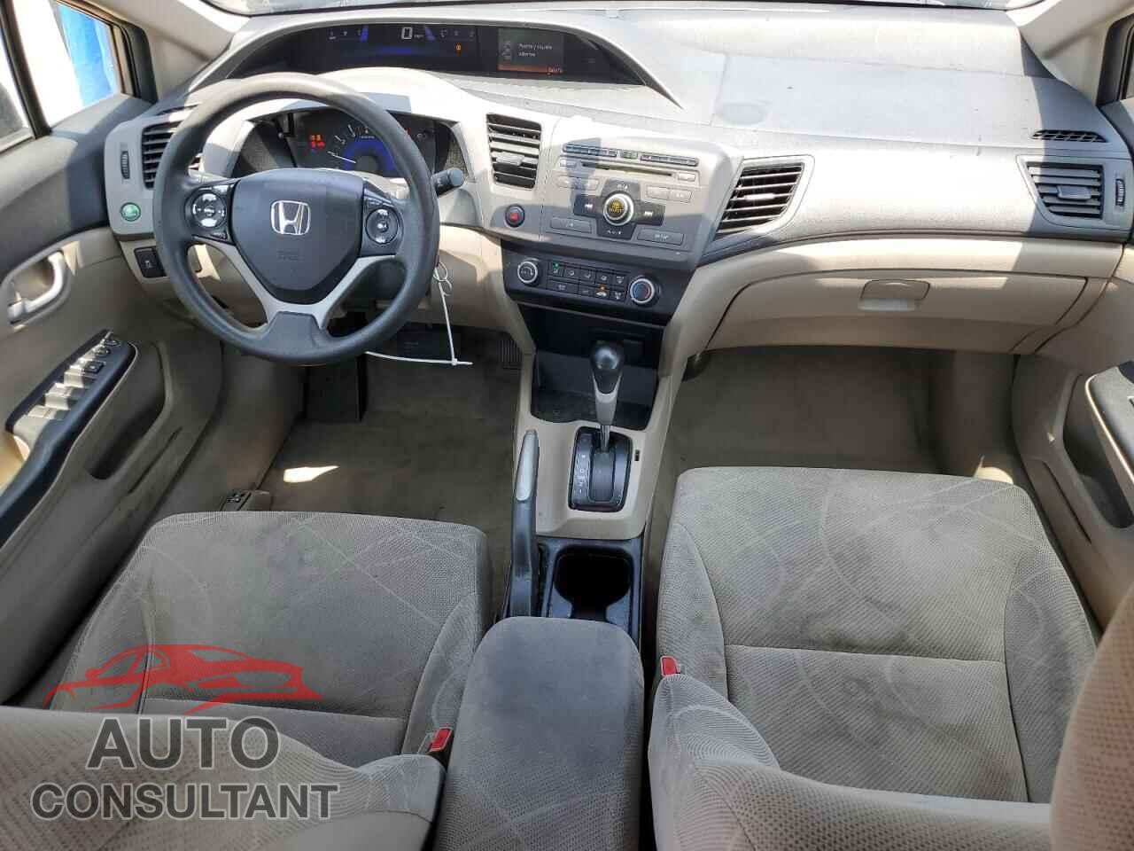HONDA CIVIC 2012 - JHMFB2F58CS006168
