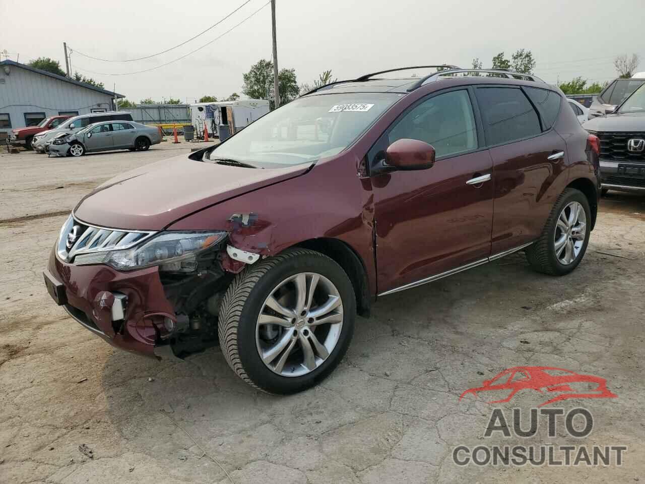 NISSAN MURANO 2009 - JN8AZ18W29W140333