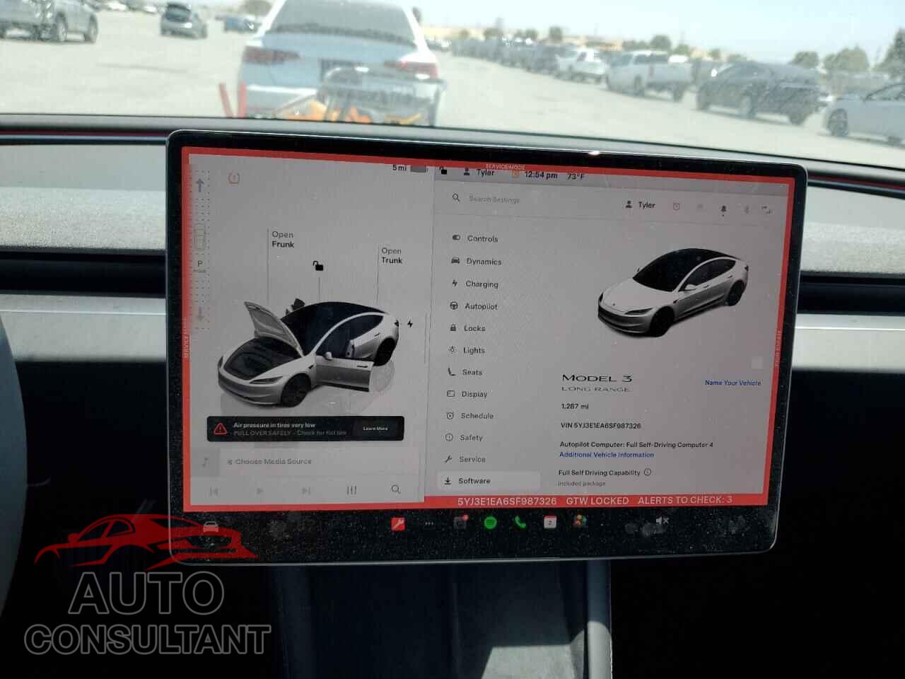 TESLA MODEL 3 2025 - 5YJ3E1EA6SF987326