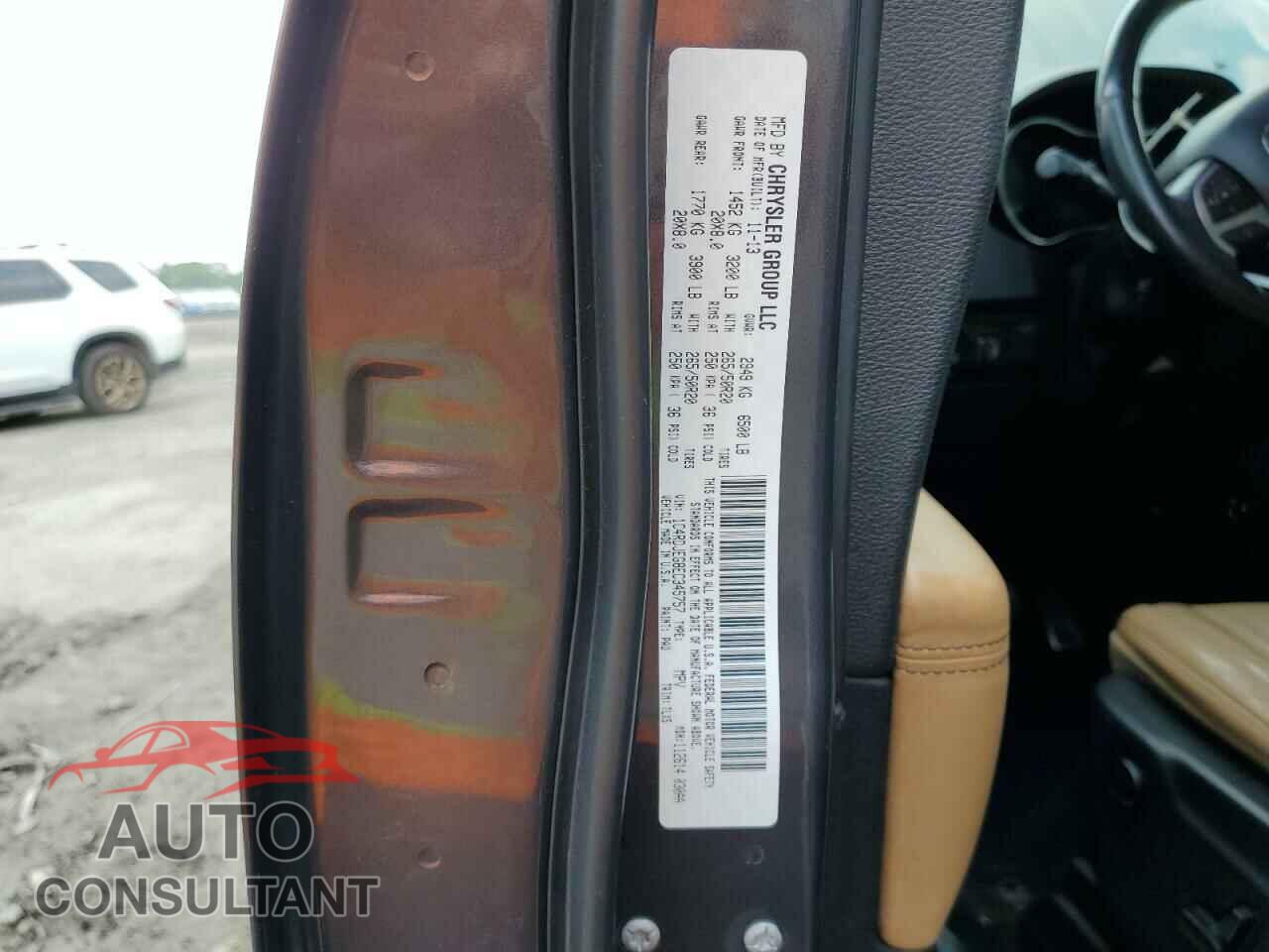 DODGE DURANGO 2014 - 1C4RDJEG8EC345757