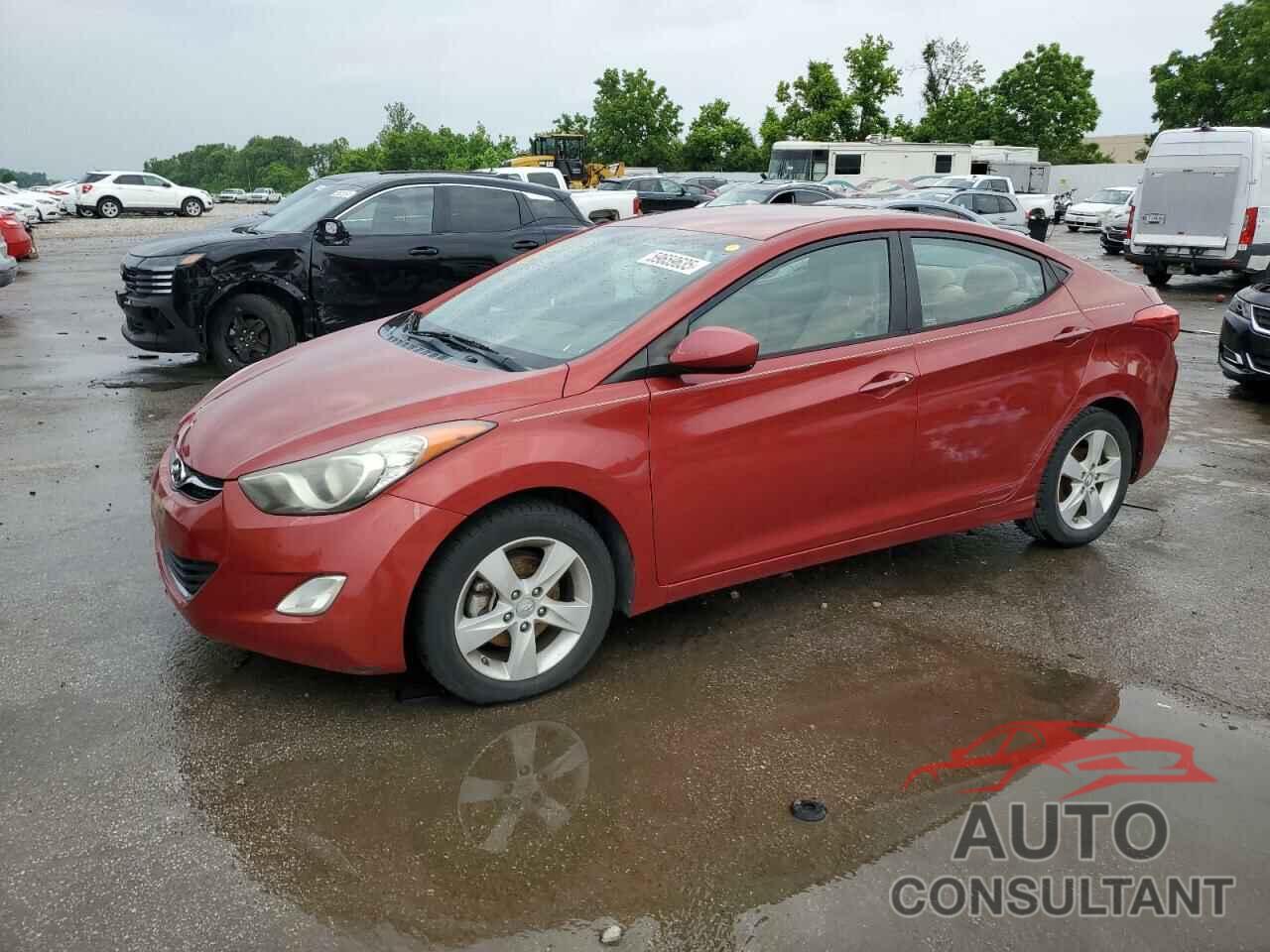 HYUNDAI ELANTRA 2013 - KMHDH4AE9DU607021