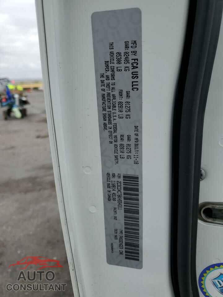 DODGE CHARGER 2019 - 2C3CDXCT8KH554311