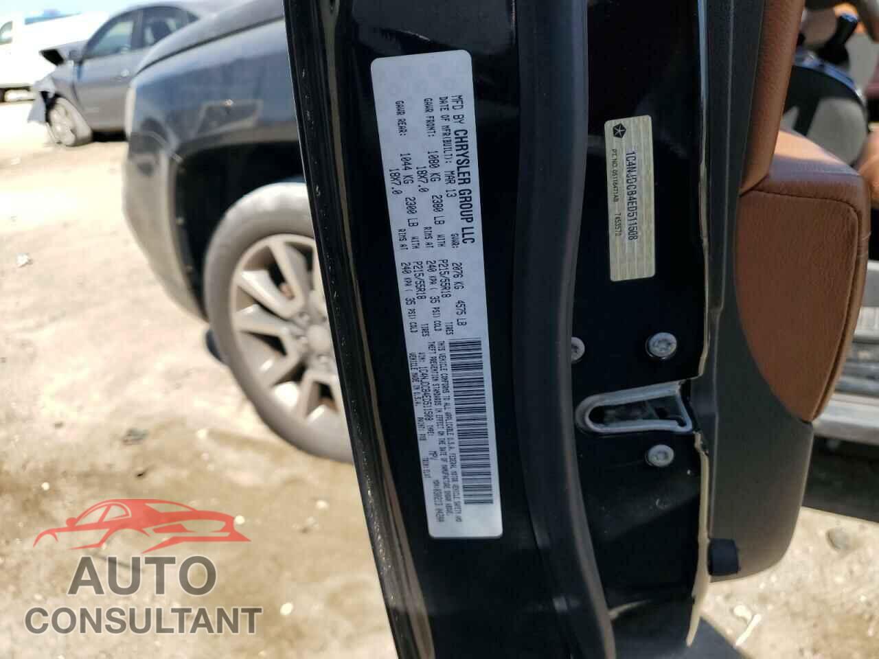 JEEP COMPASS 2014 - 1C4NJDCB4ED511508