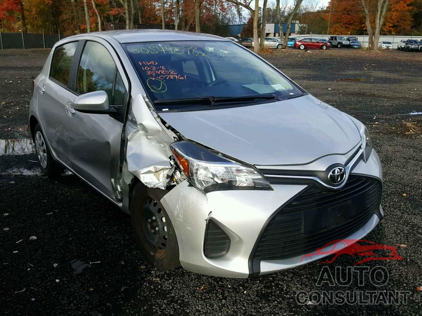 TOYOTA YARIS 2017 - VNKKTUD33HA078961