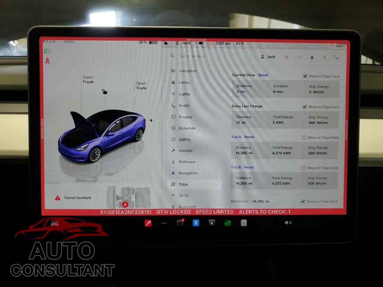 TESLA MODEL 3 2022 - 5YJ3E1EA2NF336151