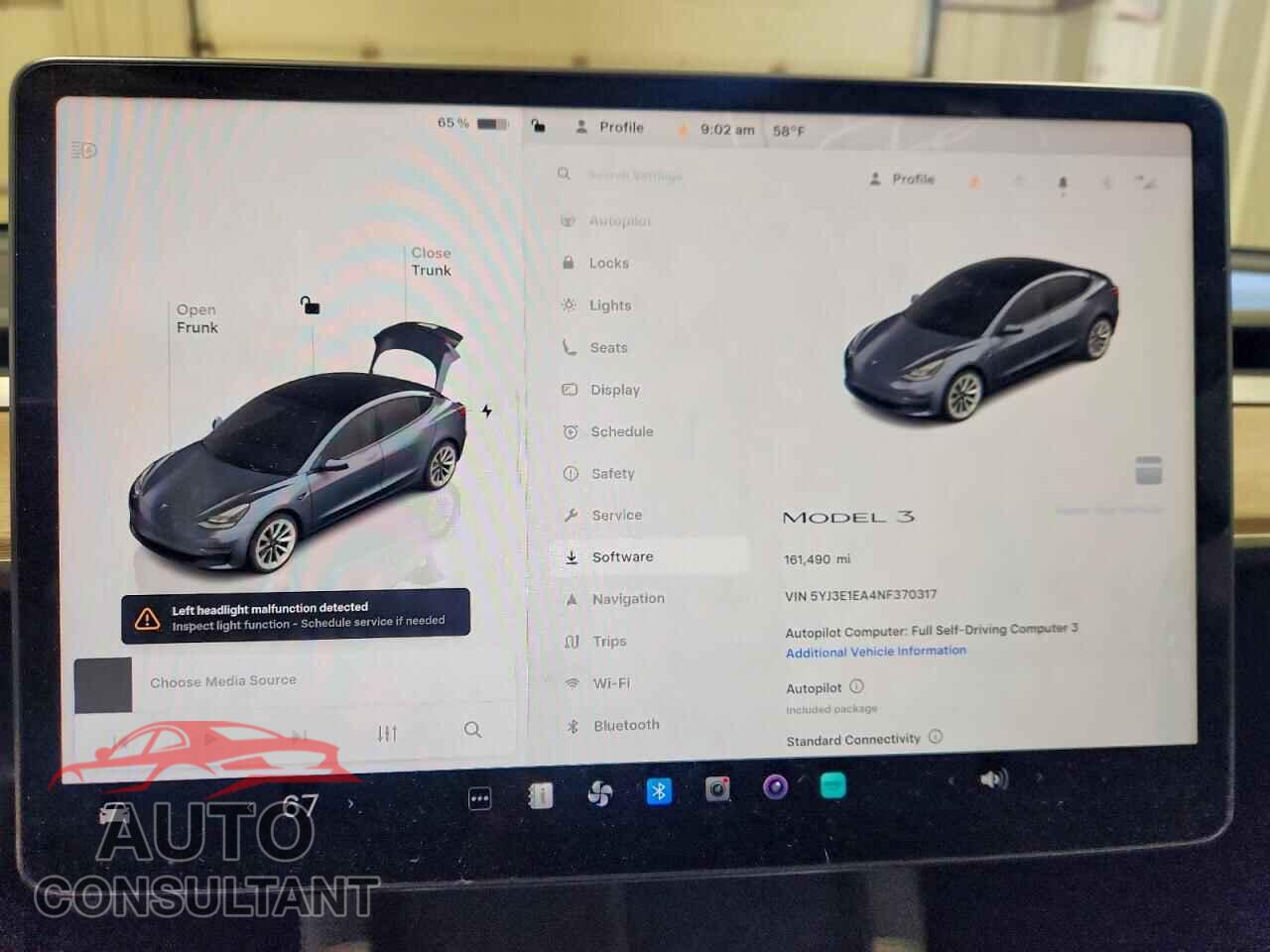 TESLA MODEL 3 2022 - 5YJ3E1EA4NF370317