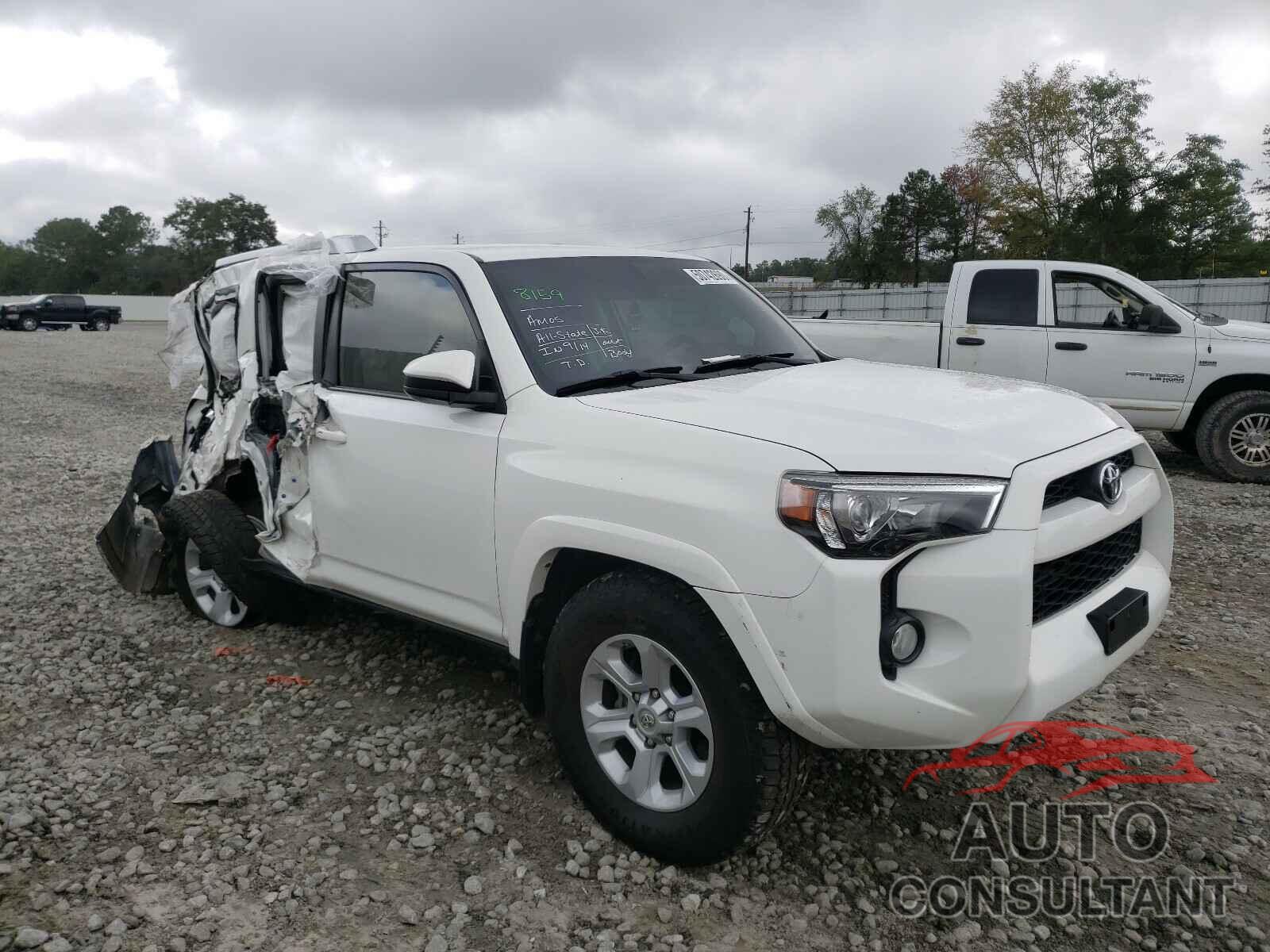 TOYOTA 4RUNNER 2017 - JTEZU5JR4H5148023