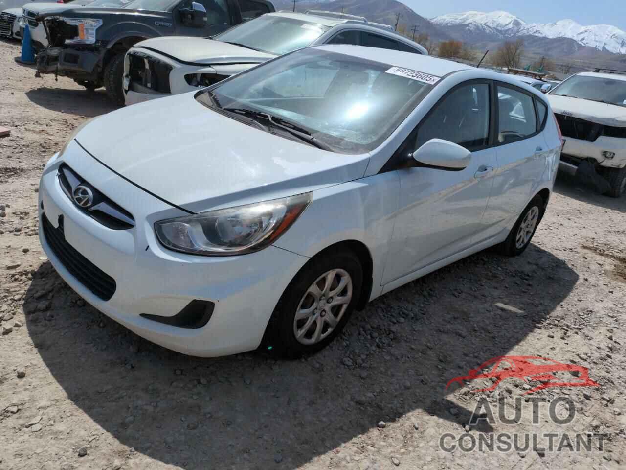 HYUNDAI ACCENT 2013 - KMHCT5AE7DU065787