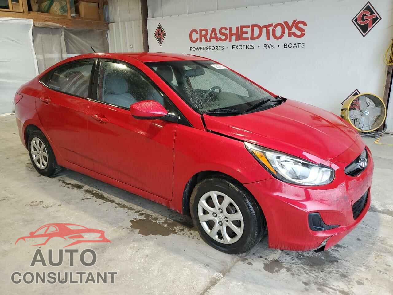 HYUNDAI ACCENT 2013 - KMHCT4AE1DU489458