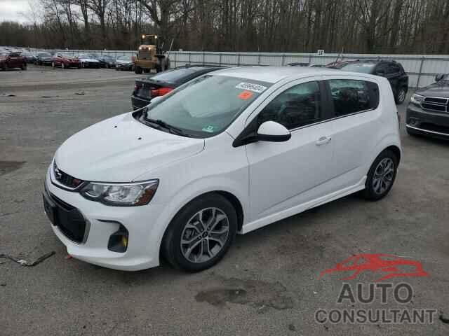 CHEVROLET SONIC 2018 - 1G1JD6SB8J4112882