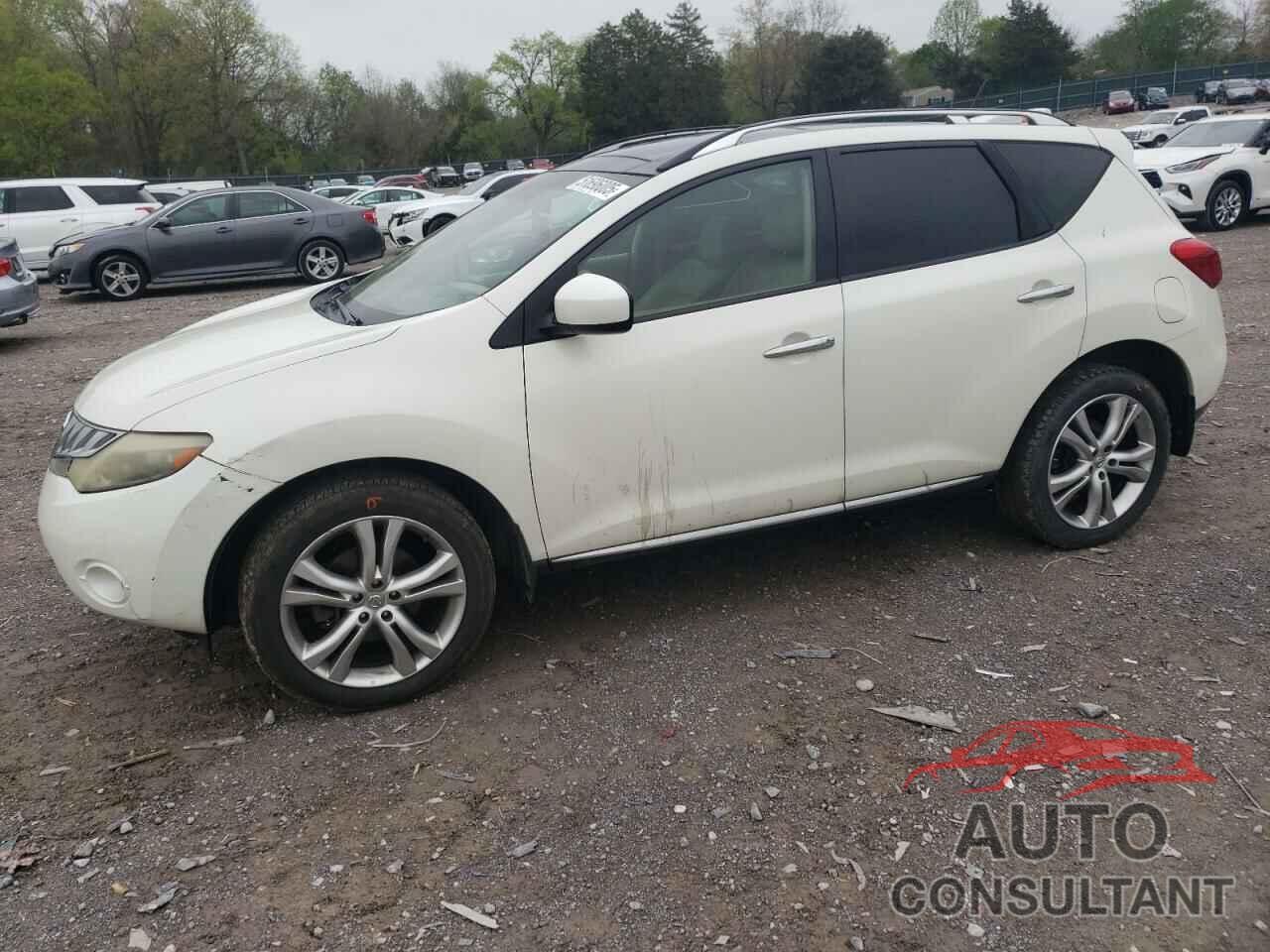 NISSAN MURANO 2009 - JN8AZ18WX9W107595