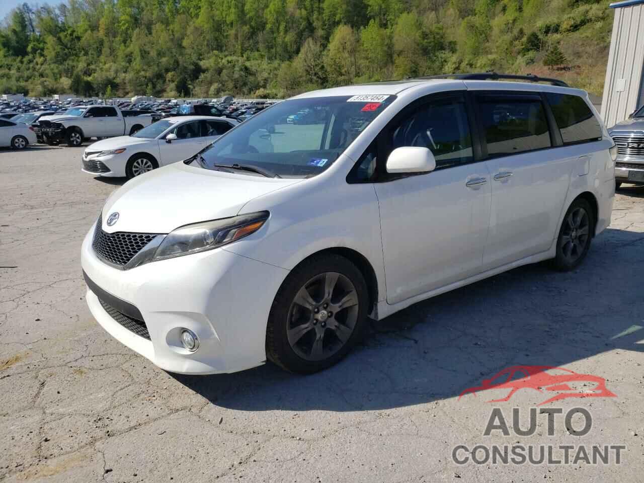 TOYOTA SIENNA 2016 - 5TDXK3DC5GS741234