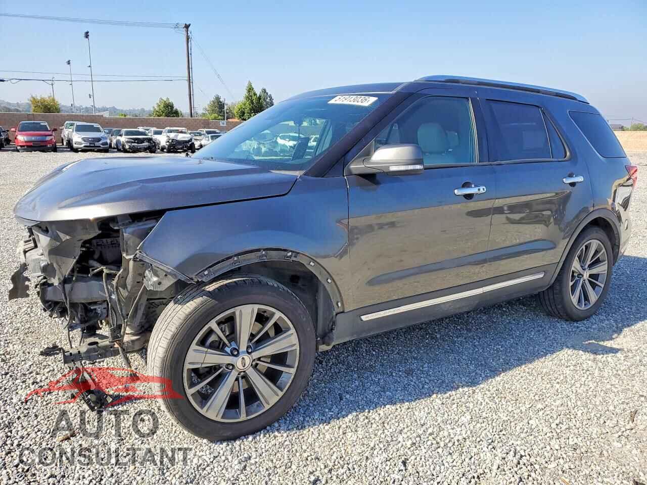 FORD EXPLORER 2018 - 1FM5K8F8XJGB44526