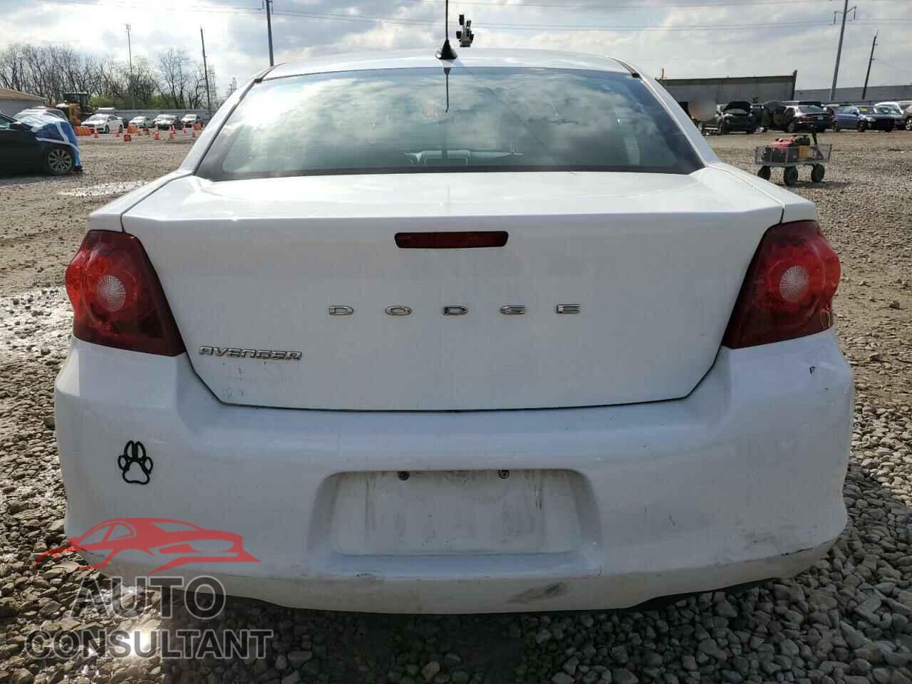 DODGE AVENGER 2011 - 1B3BD1FB8BN586627