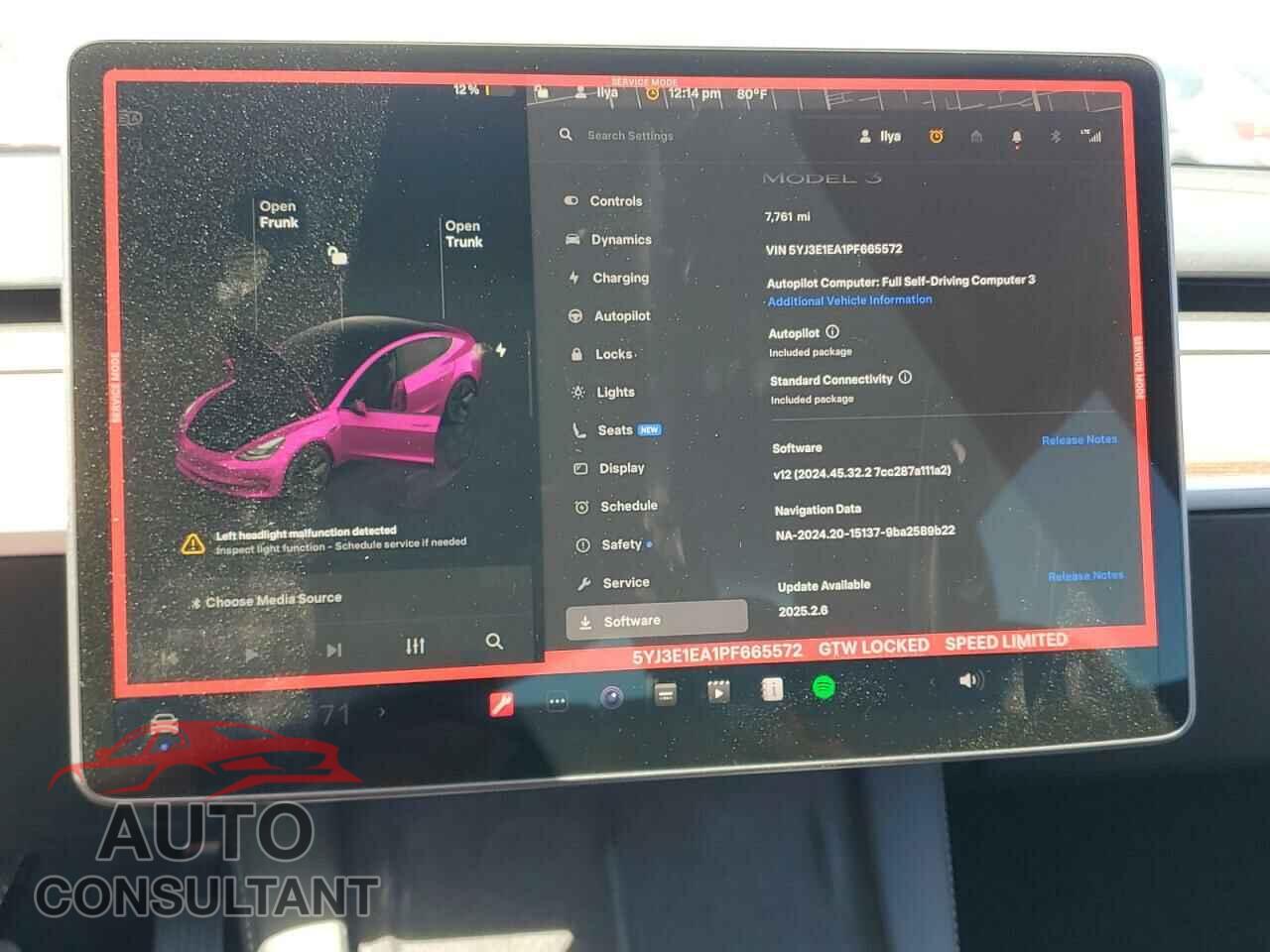 TESLA MODEL 3 2023 - 5YJ3E1EA1PF665572