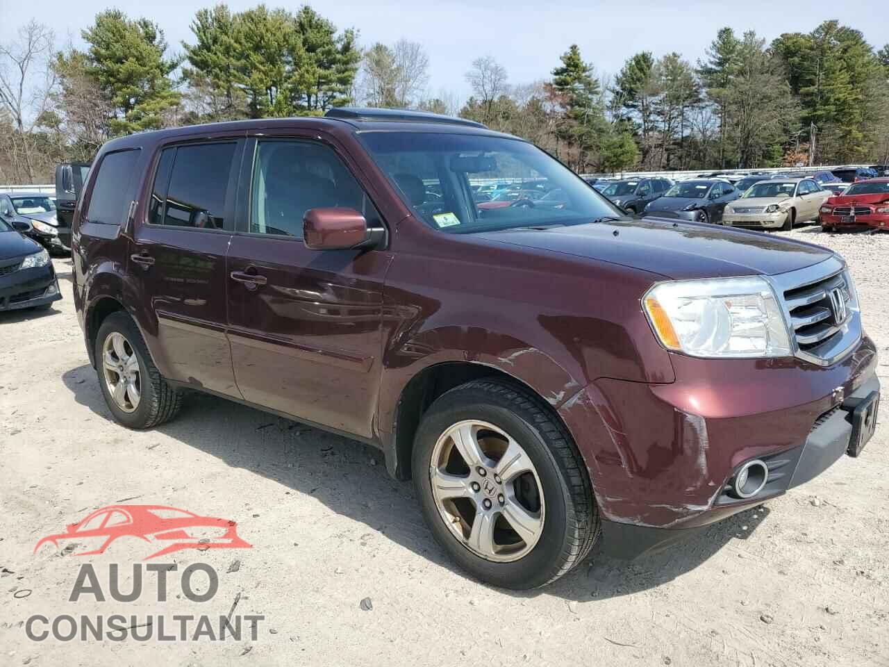 HONDA PILOT 2012 - 5FNYF4H5XCB078431
