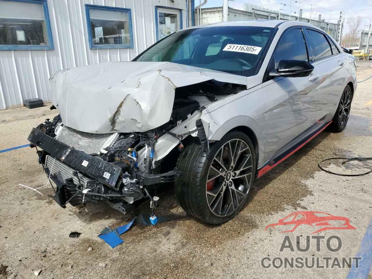 HYUNDAI ELANTRA 2022 - KMHLW4AK0NU008405