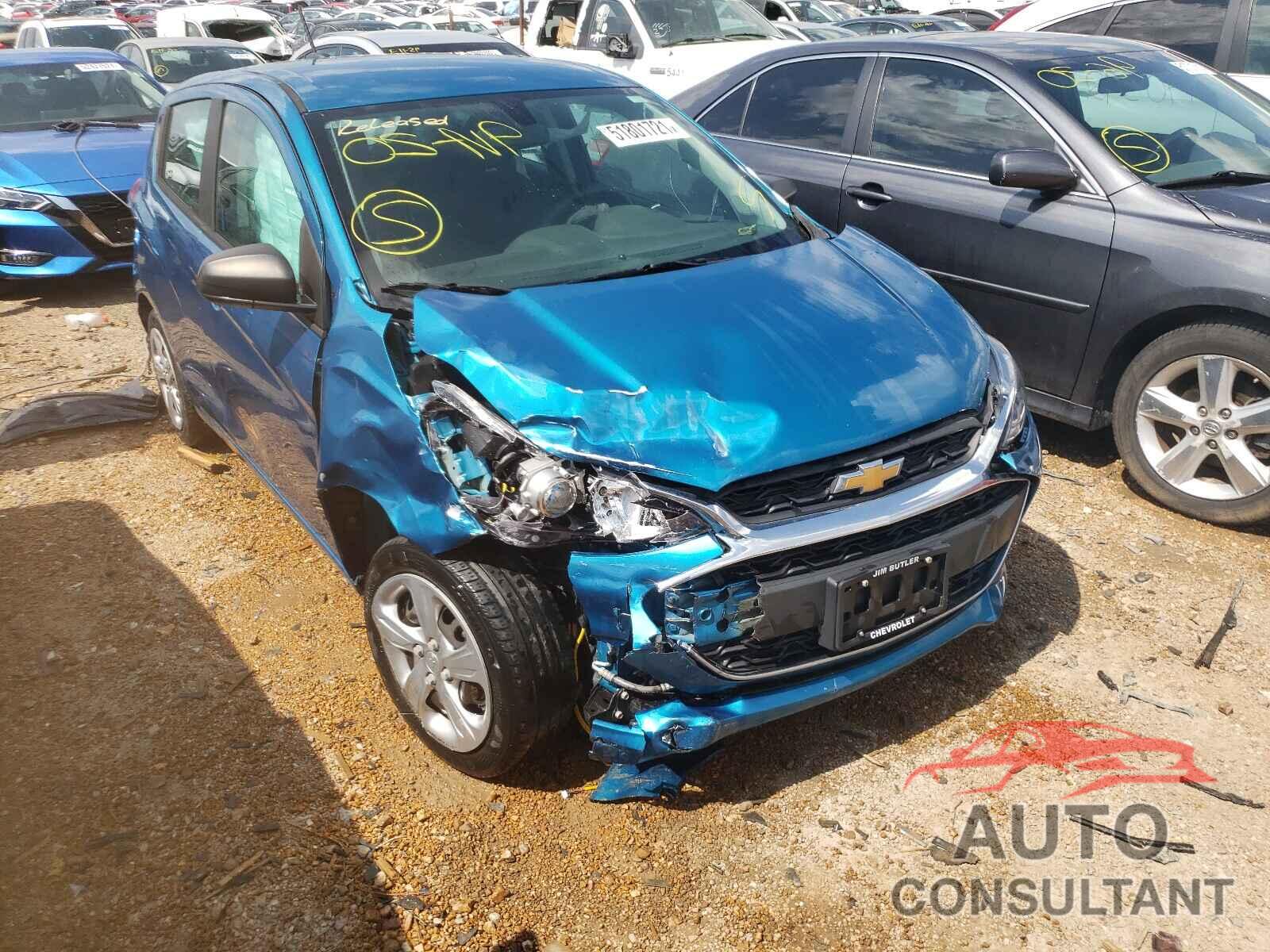 CHEVROLET SPARK 2019 - KL8CB6SA1KC745382