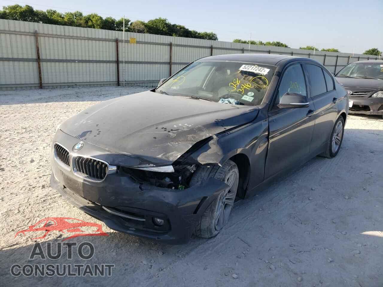 BMW 3 SERIES 2016 - WBA8E9G59GNU28346