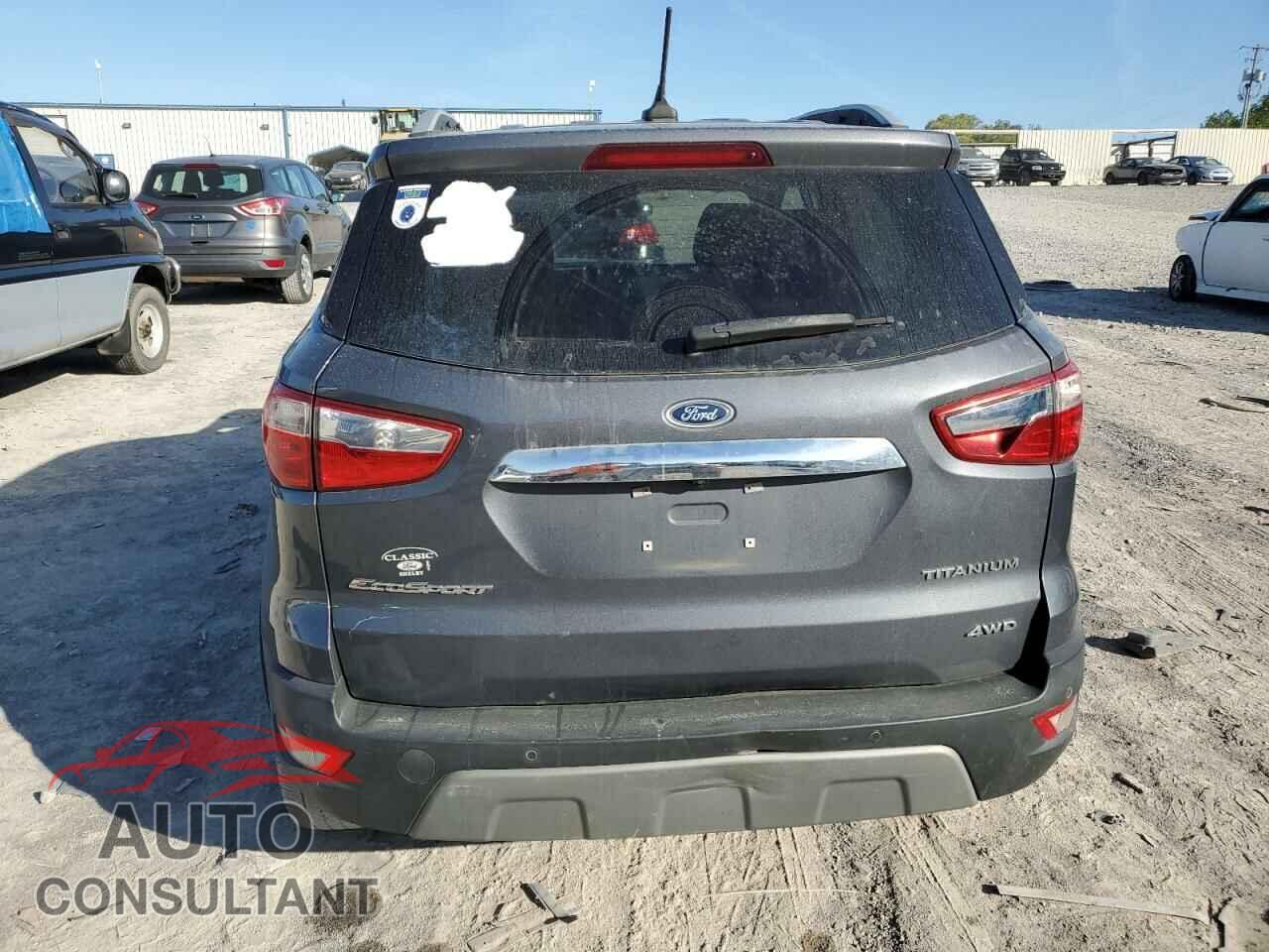 FORD ECOSPORT 2019 - MAJ6S3KL5KC260348