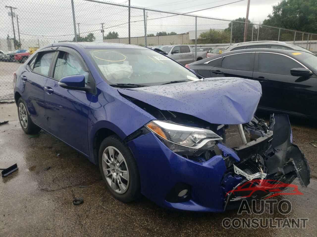 TOYOTA COROLLA 2016 - 5YFBURHE9GP523521