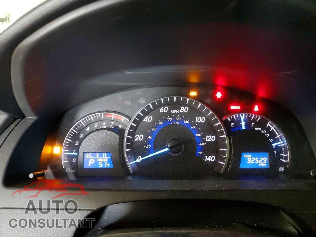 TOYOTA CAMRY 2012 - 4T1BF1FK7CU145292