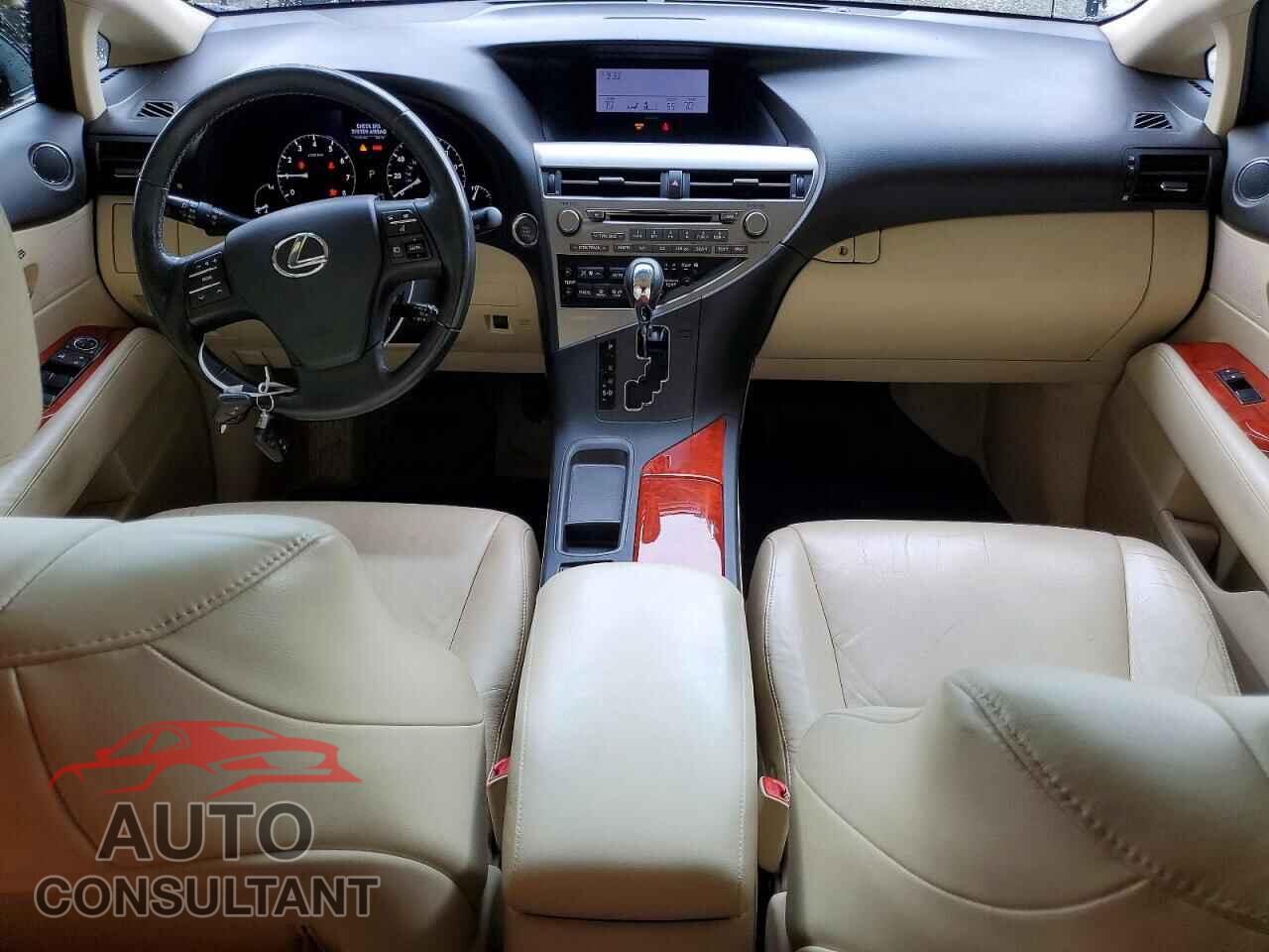 LEXUS RX350 2010 - 2T2ZK1BA6AC005705
