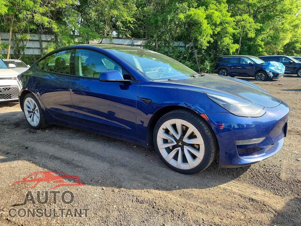 TESLA MODEL 3 2022 - 5YJ3E1EA5NF372593