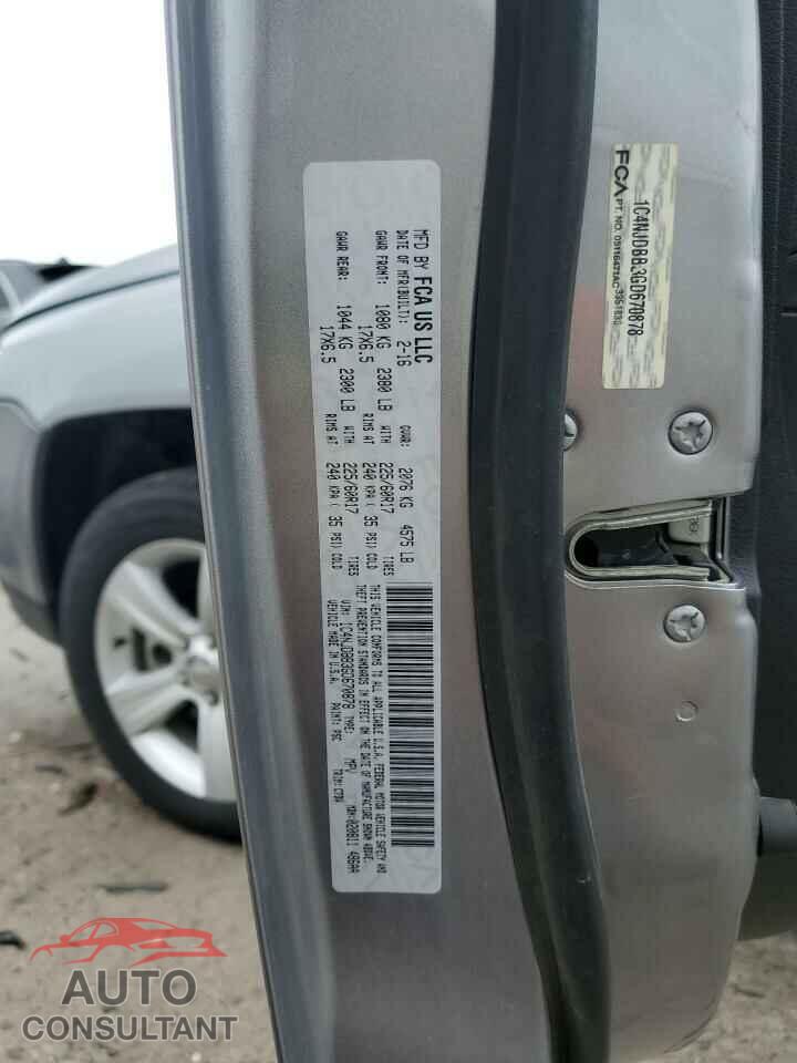 JEEP COMPASS 2016 - 1C4NJDBB3GD670878