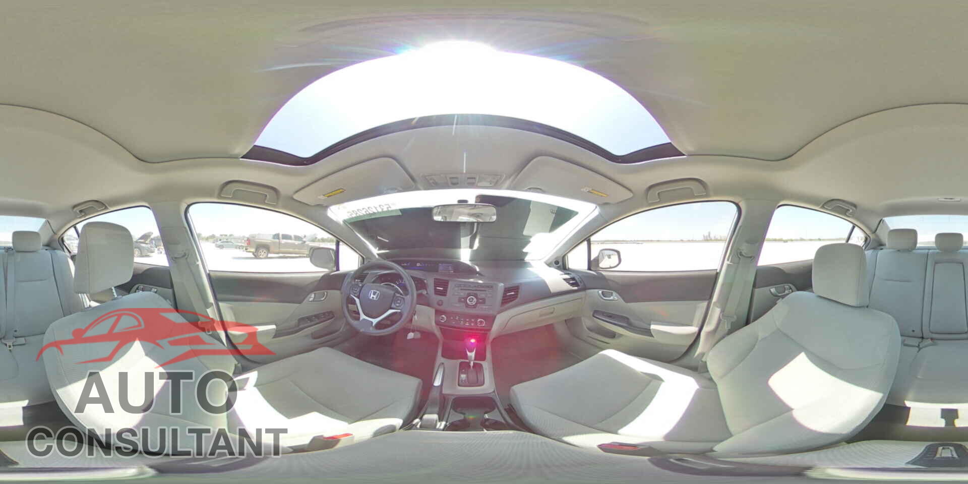 HONDA CIVIC 2012 - 19XFB2F88CE087204