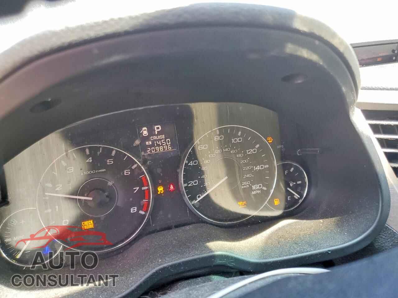 SUBARU OUTBACK 2012 - 4S4BRDLC4C2200640