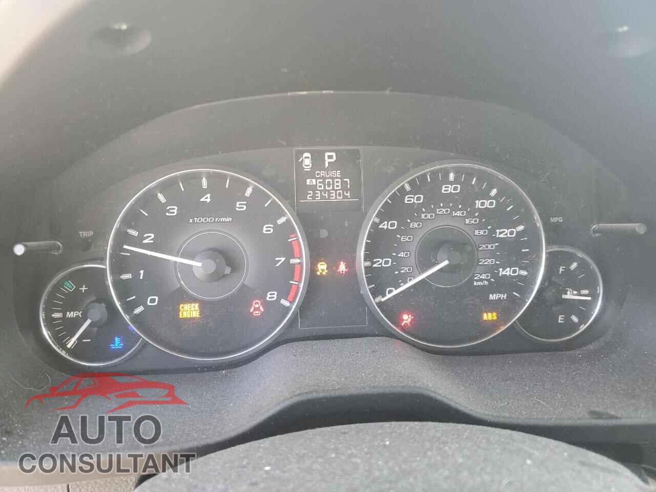 SUBARU LEGACY 2011 - 4S3BMBC65B3262963