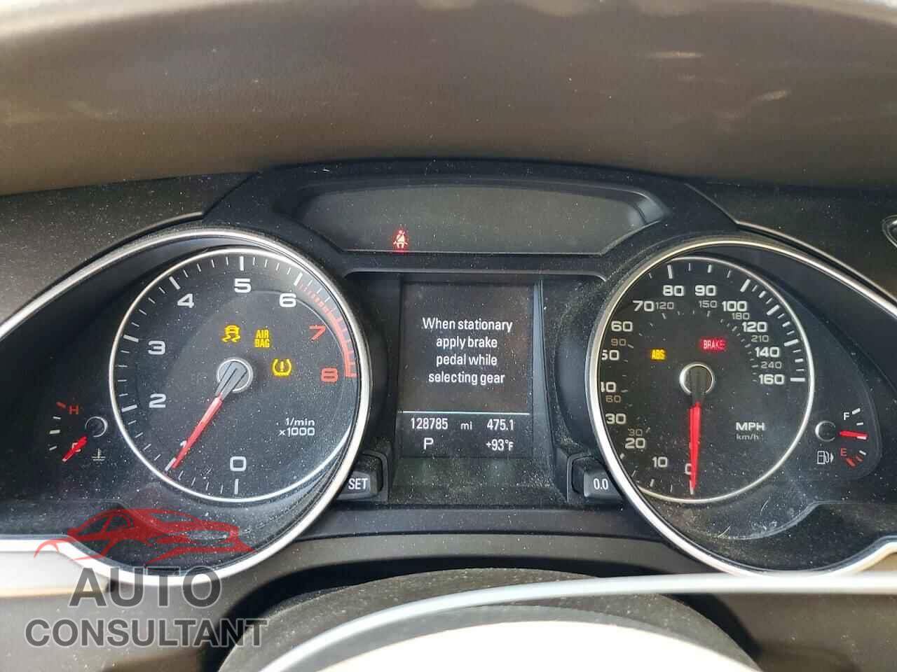 AUDI A5 PREMIUM 2013 - WAULFAFR6DA008785