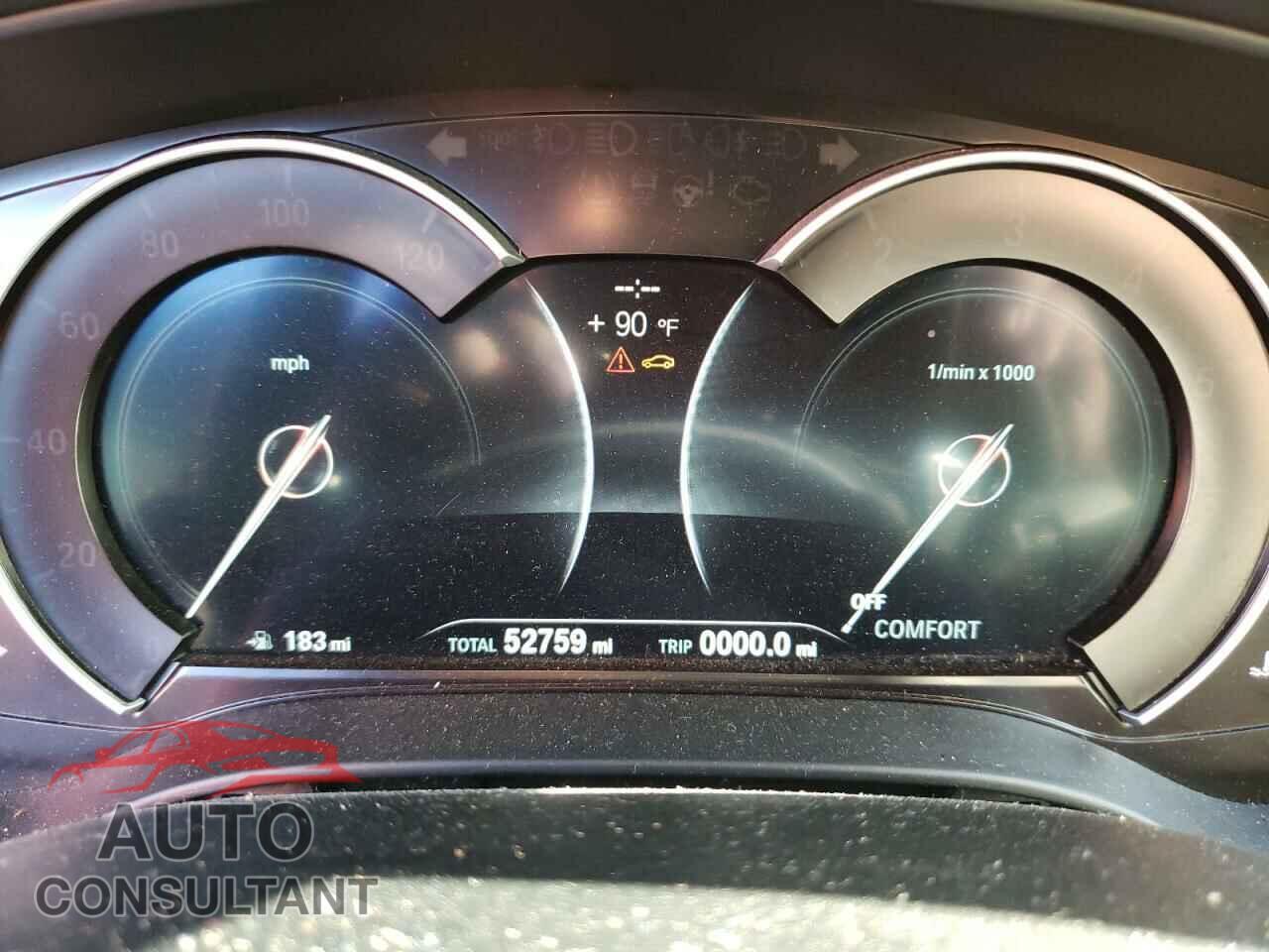 BMW 5 SERIES 2017 - WBAJE5C33HG914624