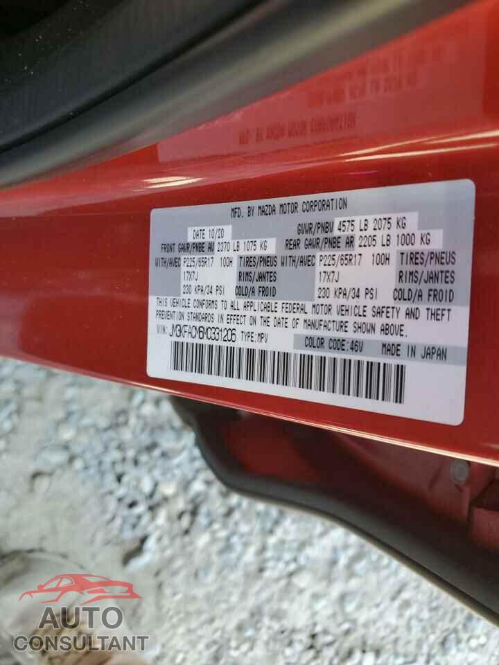 MAZDA CX-5 2021 - JM3KFACM6M0331206