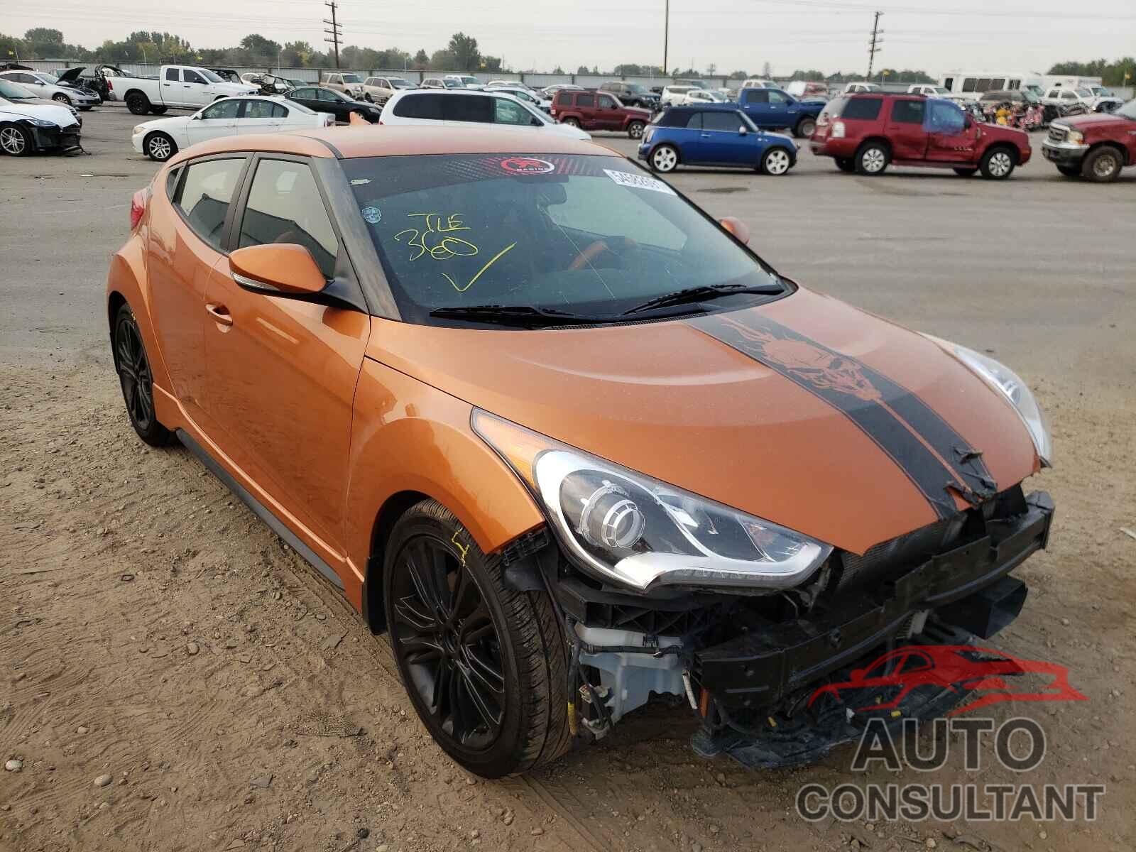 HYUNDAI VELOSTER 2016 - KMHTC6AE7GU262372