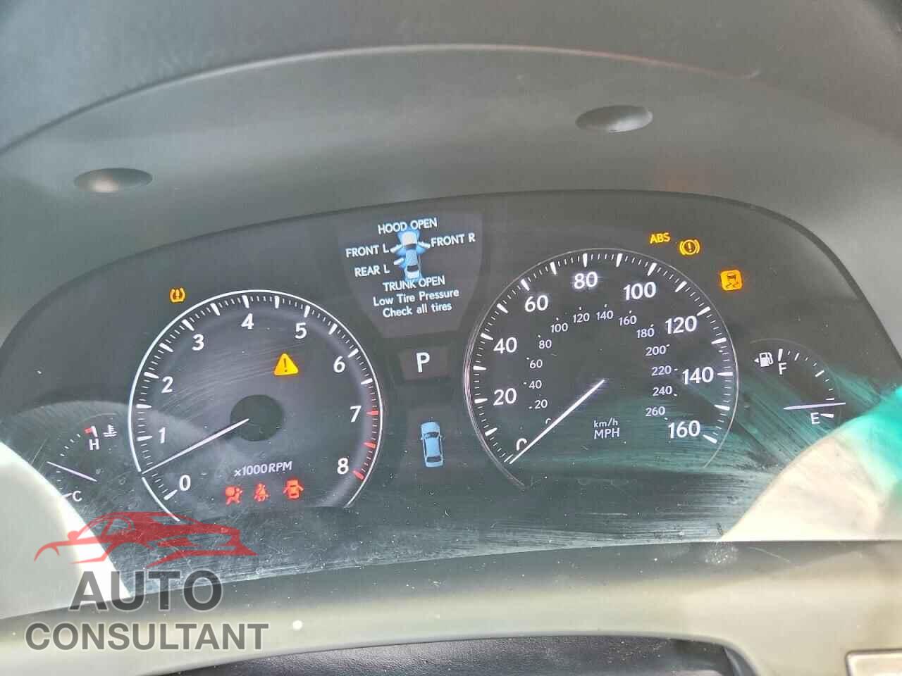 LEXUS LS460 2012 - JTHBL5EFXC5110537