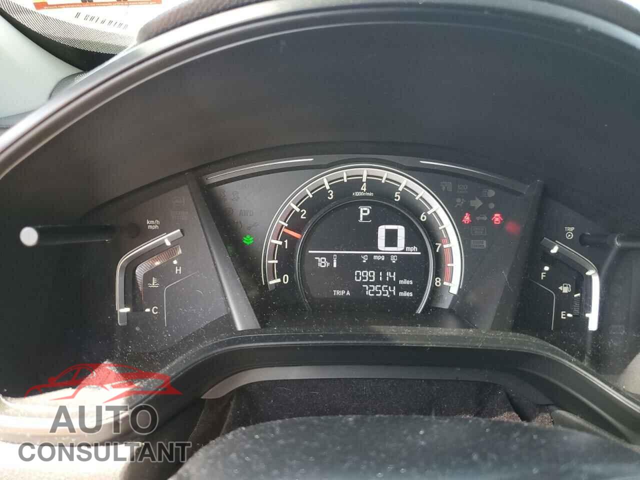 HONDA CRV 2017 - 2HKRW6H30HH222883