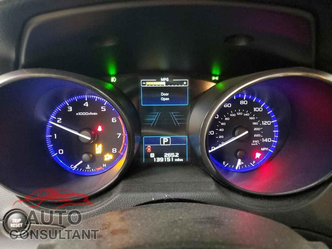 SUBARU OUTBACK 2017 - 4S4BSAFCXH3315209